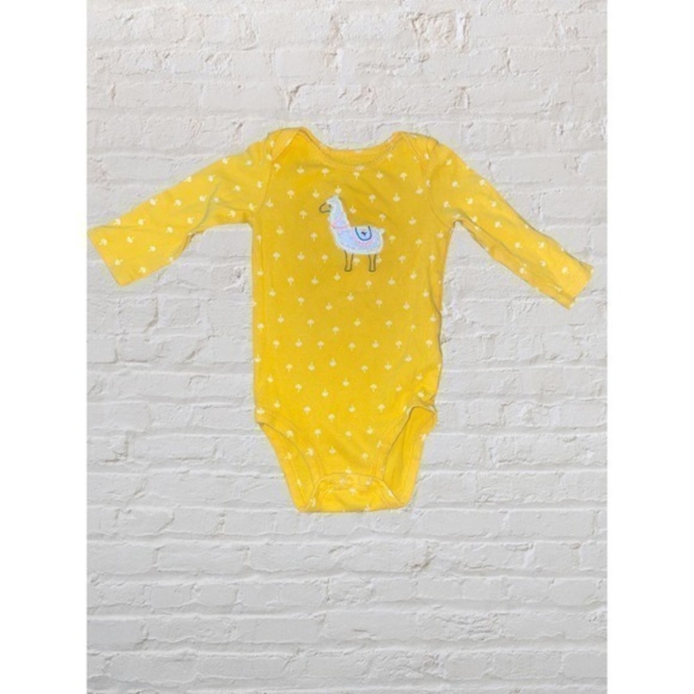 Carter’s Long Sleeve Bodysuit with Llama
